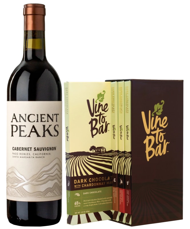 90 Point Cabernet & Chocolate Wine Pairing Bar Gift Set Gift Product Image