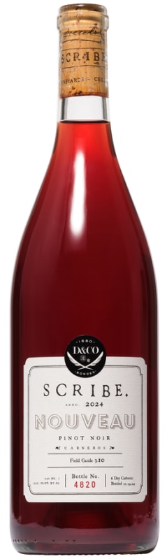 Scribe Nouveau Pinot Noir 2024 Front Bottle Shot