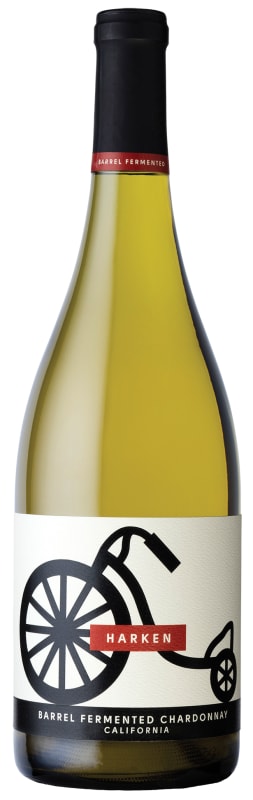 Harken Barrel Fermented Chardonnay 2022 Front Bottle Shot