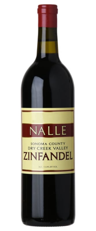 Nalle Dry Creek Valley Zinfandel 2021 Front Bottle Shot