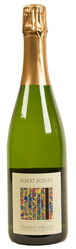 Albert Boxler Cremant d'Alsace Brut 2016 Front Bottle Shot
