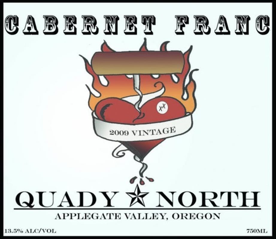 Quady North Cabernet Franc 2009 Front Label