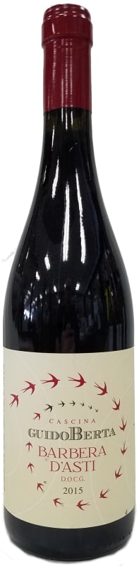 Guido Berta Barbera d'Asti 2015 Front Bottle Shot