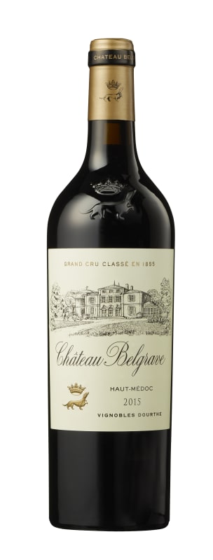 Chateau Belgrave 2012 Front Bottle Shot