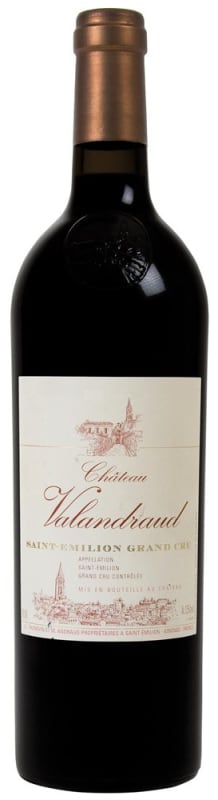 Chateau Valandraud 2018 Front Bottle Shot
