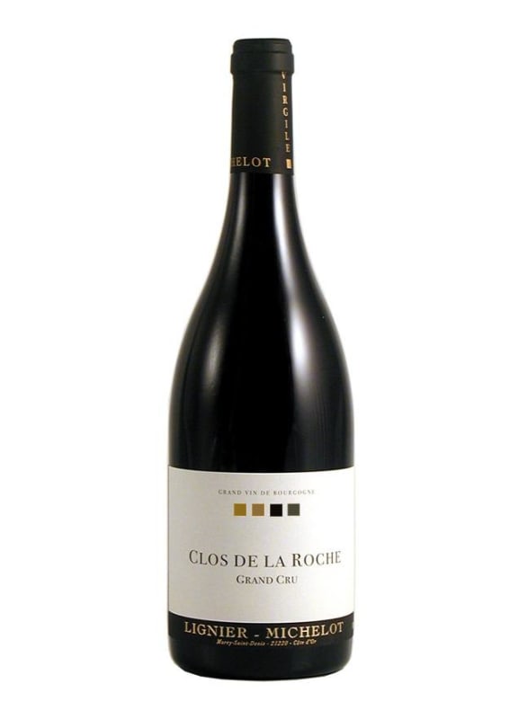 Lignier-Michelot Clos de la Roche Grand Cru 2021 Front Bottle Shot