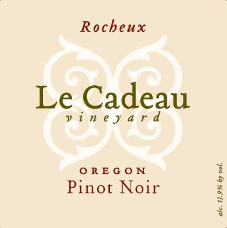 Le Cadeau Vineyard Rocheux Pinot Noir 2011 Front Label