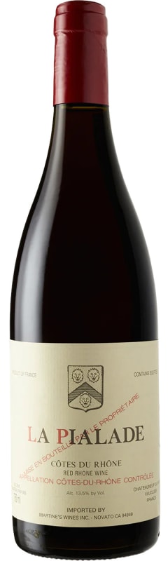 Chateau Rayas Cotes du Rhone La Pialade 2019 Front Bottle Shot