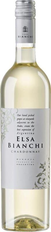 Elsa Bianchi Chardonnay 2016 Front Bottle Shot
