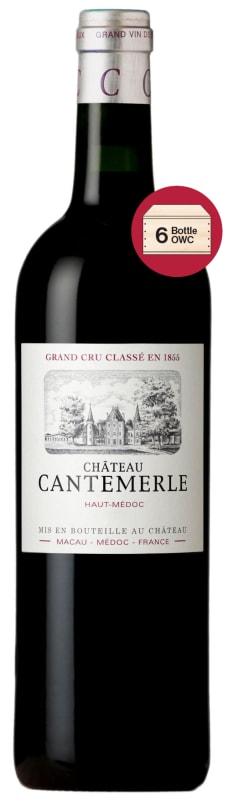 Chateau Cantemerle (6 Bottles in OWC) 2019 Front Bottle Shot
