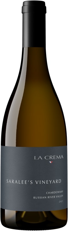 La Crema Saralee's Vineyard Chardonnay 2021 Front Bottle Shot
