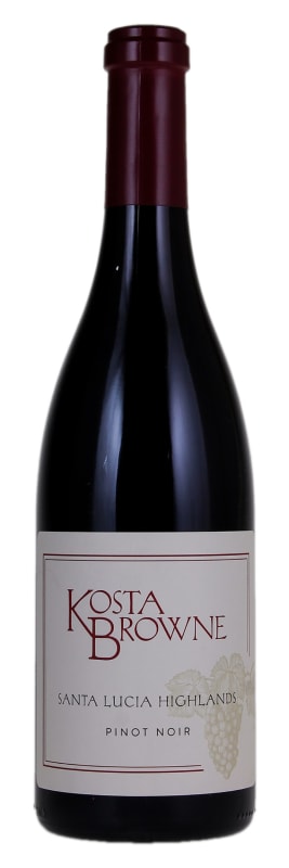 Kosta Browne Santa Lucia Highlands Pinot Noir 2019 Front Bottle Shot