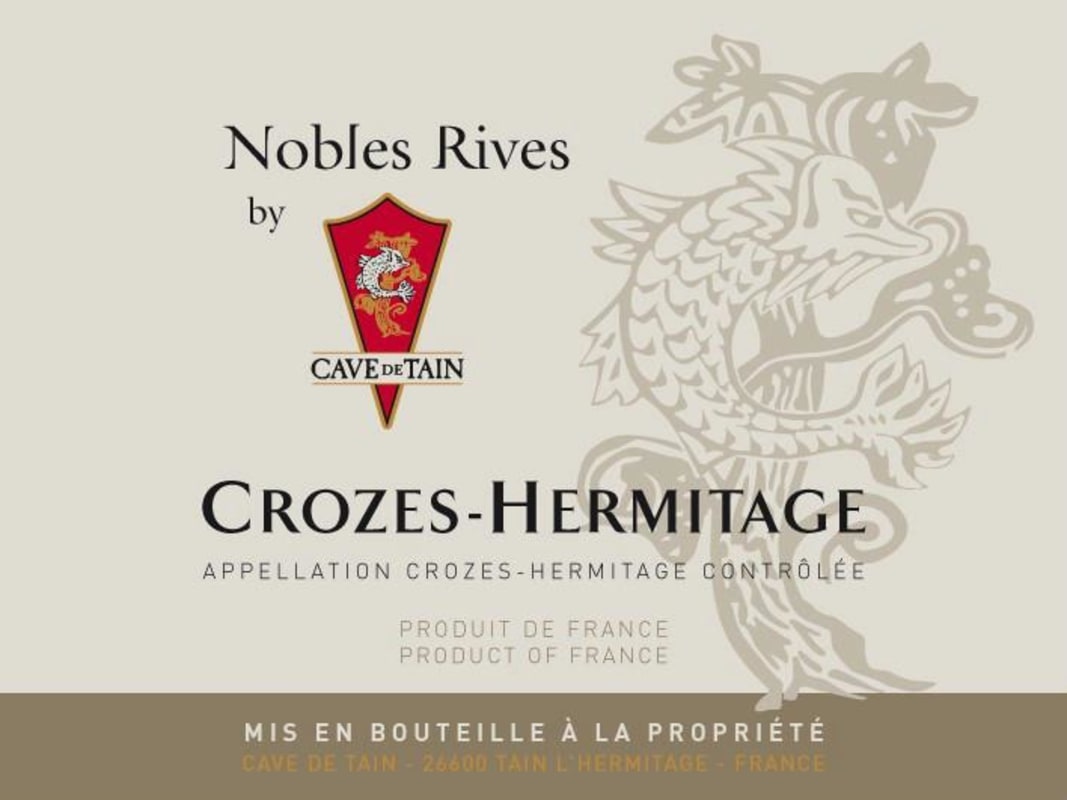 Cave de Tain Nobles Rives Marsanne 2019 Front Label