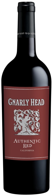 Gnarly Head Authentic Red Blend 2018 Front Bottle Shot