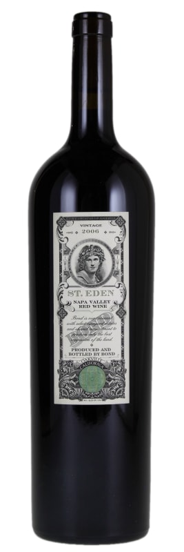 Bond St. Eden 2006 Front Bottle Shot