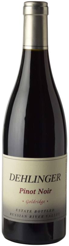 Dehlinger Goldridge Pinot Noir 1998 Front Bottle Shot