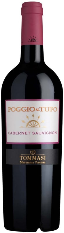 Tommasi Poggio al Tufo Cabernet Sauvignon 2015 Front Bottle Shot