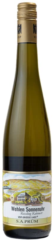 S.A. Prum Wehlener Sonnenuhr Riesling Kabinett 2022 Front Bottle Shot