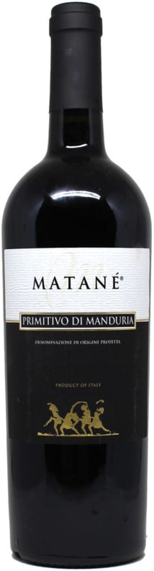 Matane Primitivo Di Manduria Il Matane 2016 Front Bottle Shot