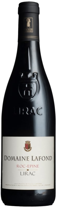 Domaine Lafond Lirac Roc-Epine Rouge 2015 Front Bottle Shot