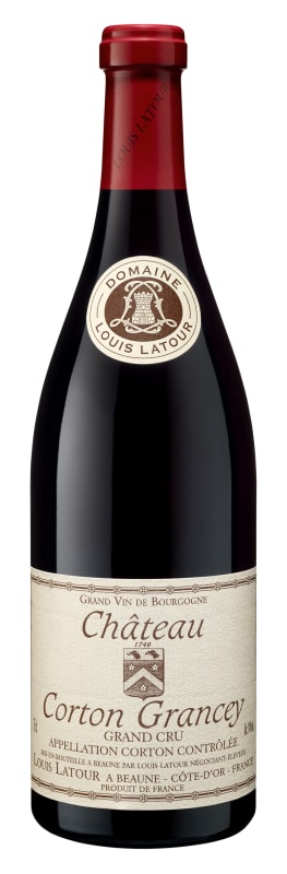 Louis Latour Chateau Corton Grancey Grand Cru 2020 Front Bottle Shot