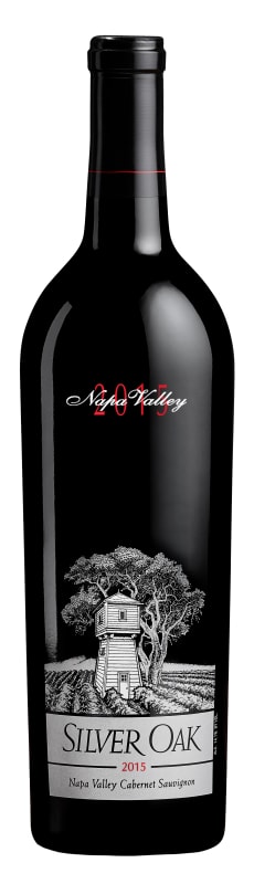 Silver Oak Napa Valley Cabernet Sauvignon (3 Liter Bottle) 2015 Front Bottle Shot
