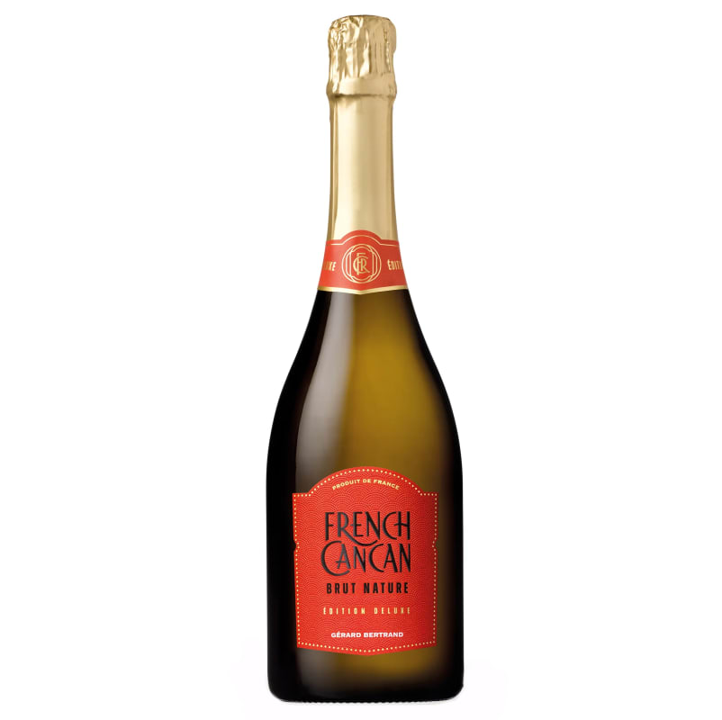 Gerard Bertrand French Cancan Brut Nature Front Bottle Shot