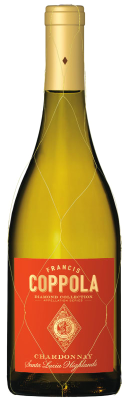 Francis Ford Coppola Diamond Collection Santa Lucia Highlands Chardonnay 2023 Front Bottle Shot
