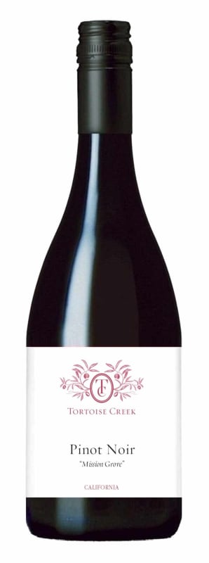Tortoise Creek Pinot Noir 2018 Front Bottle Shot
