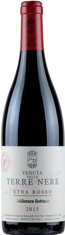 Tenuta delle Terre Nere Etna Rosso Calderara Sottana 2015 Front Bottle Shot