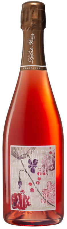 Laherte Freres Rose de Meunier Extra Brut Front Bottle Shot