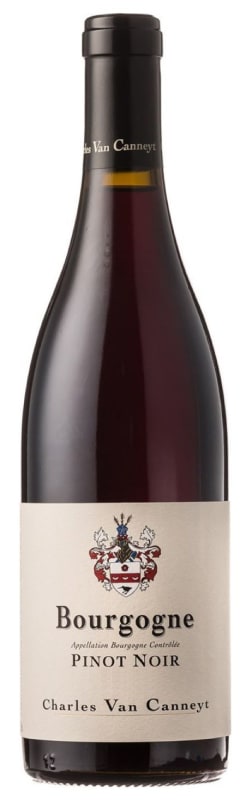 Charles Van Canneyt Bourgogne Pinot Noir 2018 Front Bottle Shot