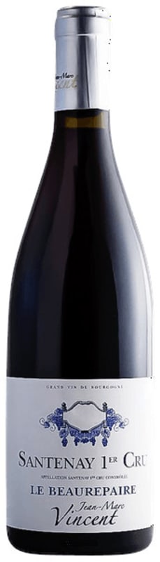 Jean-Marc Vincent Santenay Le Beaurepaire Premier Cru 2020 Front Bottle Shot