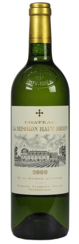 Chateau La Mission Haut-Brion Blanc 2009 Front Bottle Shot
