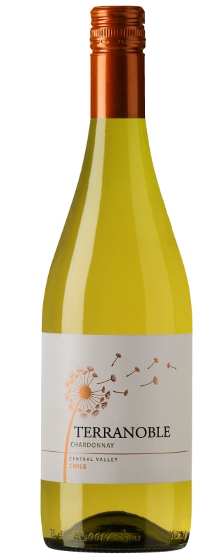 TerraNoble Chardonnay 2018 Front Bottle Shot