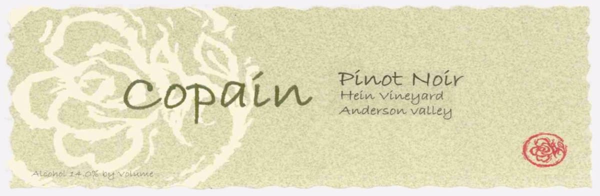 Copain Hein Vineyard Pinot Noir 2004 Front Label