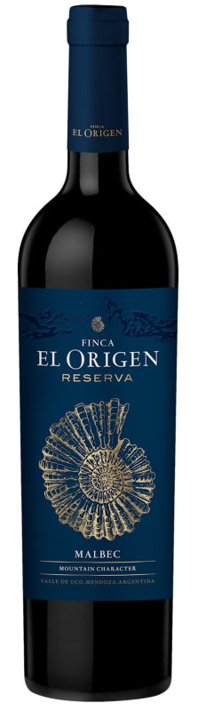 Finca El Origen Reserva Malbec 2022 Front Bottle Shot