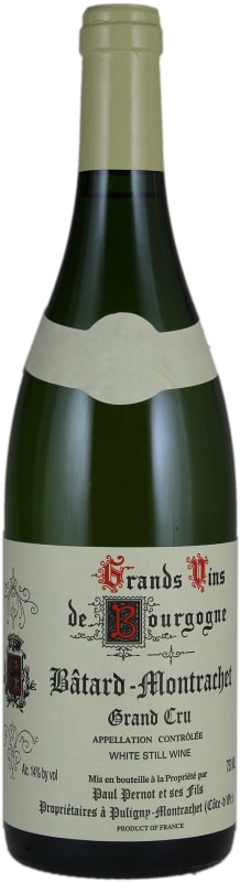Paul Pernot Batard-Montrachet Grand Cru 2017 Front Bottle Shot