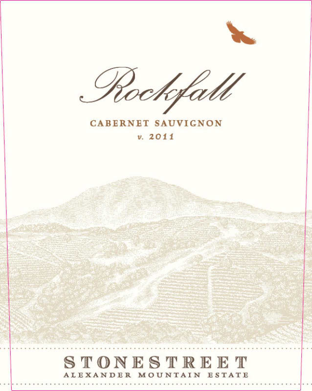 Stonestreet Rockfall Cabernet Sauvignon 2011 Front Label