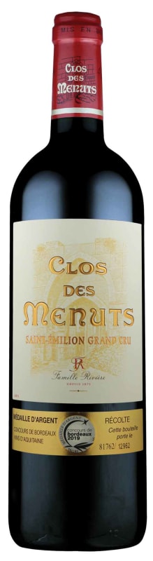 Clos des Menuts 2016 Front Bottle Shot