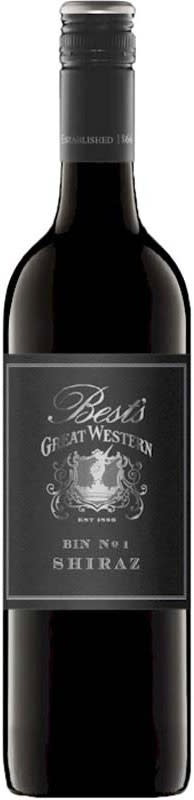 Best's Great Western Bin No 1 Shiraz 2016 Front Bottle Shot