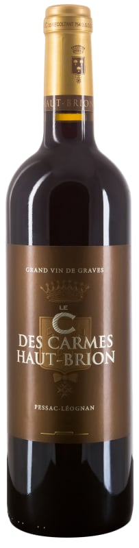 Chateau Les Carmes Haut-Brion Le C des Carmes 2019 Front Bottle Shot