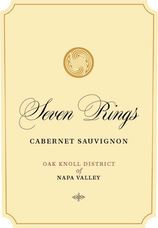 Seven Rings 2015 Front Label
