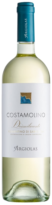 Argiolas Costamolino Vermentino 2024 Front Bottle Shot
