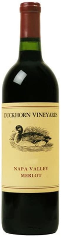Duckhorn Napa Valley Merlot 2000 Front Bottle Shot