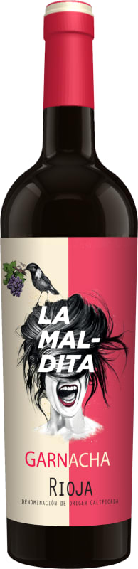 La Maldita Red 2016 Front Bottle Shot