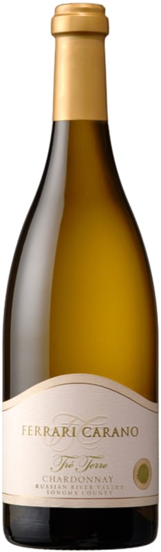Ferrari-Carano Tre Terre Chardonnay 2013 Front Bottle Shot