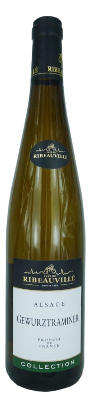 Cave de Ribeauville Collection Gewurztraminer 2017 Front Bottle Shot