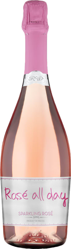 Rose All Day Sparkling Rose Front Bottle Shot