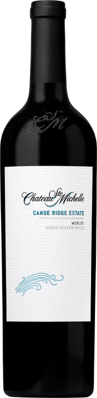 Chateau Ste. Michelle Canoe Ridge Estate Vineyard Merlot 2018 Front Bottle Shot